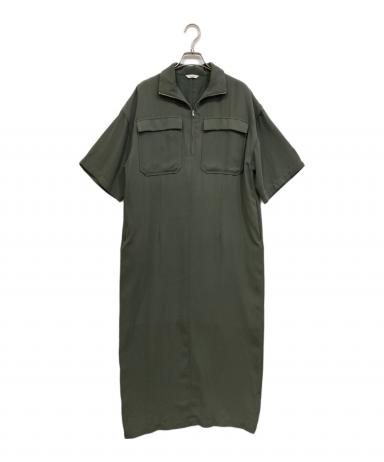 中古・古着通販】CLANE (クラネ) HALF ZIP MILITARY ONE PIECE