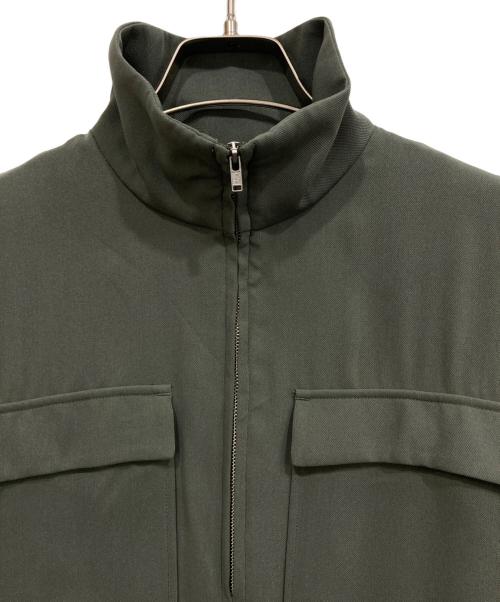 CLANE（クラネ）CLANE (クラネ) HALF ZIP MILITARY ONE PIECE カーキ サイズ:1の古着・服飾アイテム