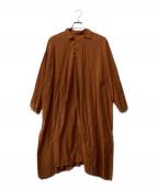 babaghuriババグーリ）の古着「babaghuriコットンロングワンピース」｜オレンジ