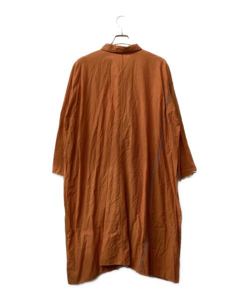 babaghuri（ババグーリ）babaghuri (ババグーリ) babaghuriコットンロングワンピース オレンジ サイズ:Mの古着・服飾アイテム