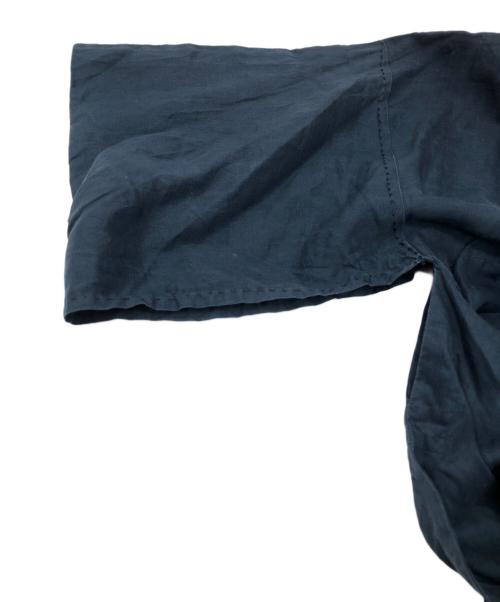 ISSEY MIYAKE（イッセイミヤケ）ISSEY MIYAKE (イッセイミヤケ) リネンワンピース 2002年製 ネイビー サイズ:Ｍの古着・服飾アイテム
