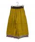 M.&KYOKO (エムアンドキョウコ) リネンイージーパンツ イエロー サイズ:1：8000円