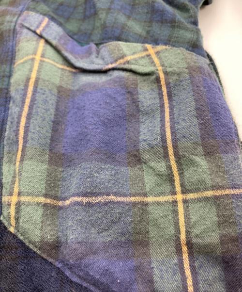 KAPITAL（キャピタル）KAPITAL (キャピタル) ブラックウォッチギミックアートワンピース ネイビー サイズ: XSの古着・服飾アイテム