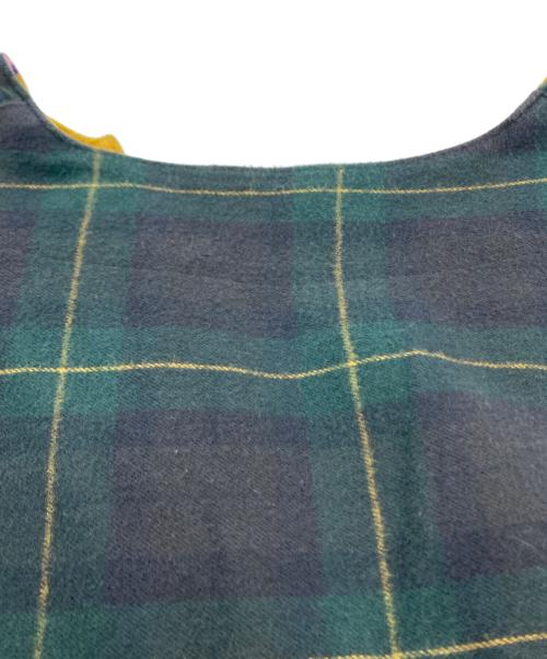 KAPITAL（キャピタル）KAPITAL (キャピタル) ブラックウォッチギミックアートワンピース ネイビー サイズ: XSの古着・服飾アイテム