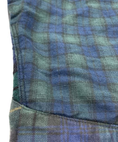 KAPITAL（キャピタル）KAPITAL (キャピタル) ブラックウォッチギミックアートワンピース ネイビー サイズ: XSの古着・服飾アイテム