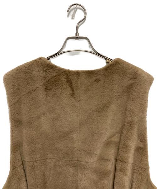 Ameri（アメリ）AMERI (アメリ) MANY WAY USEFUL BOA COAT ブラウン サイズ:Mの古着・服飾アイテム