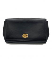 COACH（コーチ）の古着「アレクサ ターンロック クラッチ 38965」｜ブラック