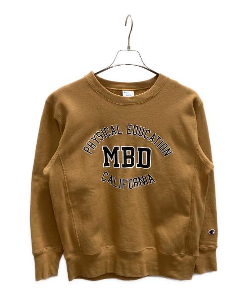 Champion REVERSE WEAVE（チャンピオン リバース ウィーブ）Champion REVERSE WEAVE (チャンピオン リバース ウィーブ) スウェット ブラウン サイズ:Мの古着・服飾アイテム