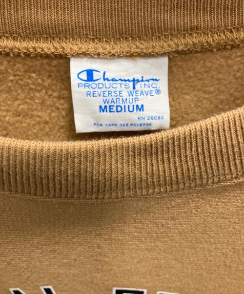 Champion REVERSE WEAVE（チャンピオン リバース ウィーブ）Champion REVERSE WEAVE (チャンピオン リバース ウィーブ) スウェット ブラウン サイズ:Мの古着・服飾アイテム