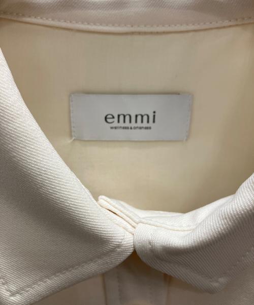 emmi atelier（エミアトリエ）emmi atelier (エミアトリエ) ビックシルエットCPOシャツジャケット アイボリー サイズ:Fの古着・服飾アイテム
