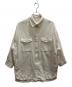 emmi atelier（エミアトリエ）の古着「ビックシルエットCPOシャツジャケット」｜アイボリー