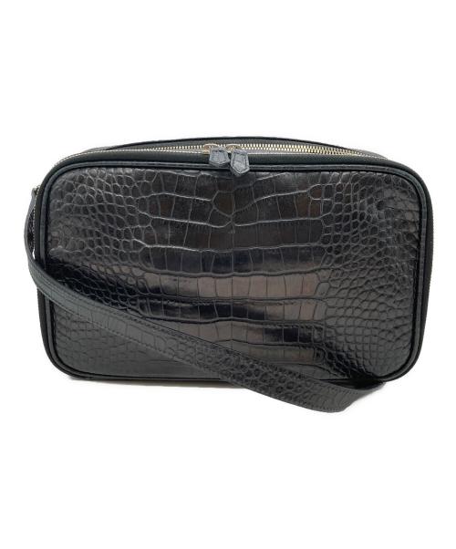 L’ARCOBALENO（ラルコバレーノ）L’arcobaleno (ラルコバレーノ) ショルダーバッグ ブラックの古着・服飾アイテム