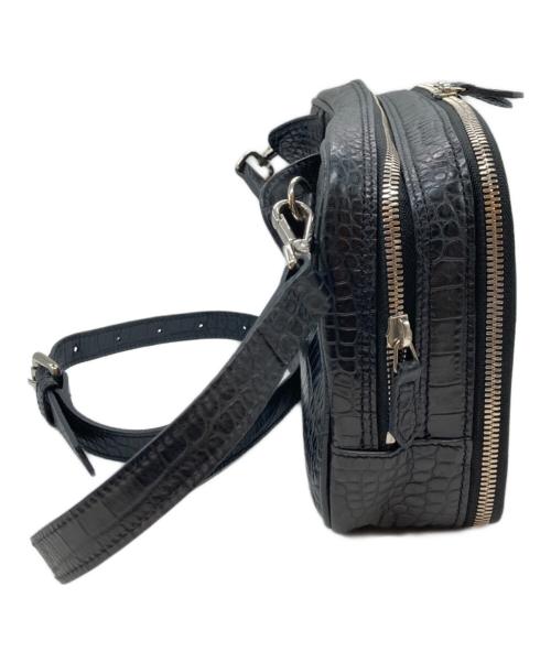 L’ARCOBALENO（ラルコバレーノ）L’arcobaleno (ラルコバレーノ) ショルダーバッグ ブラックの古着・服飾アイテム