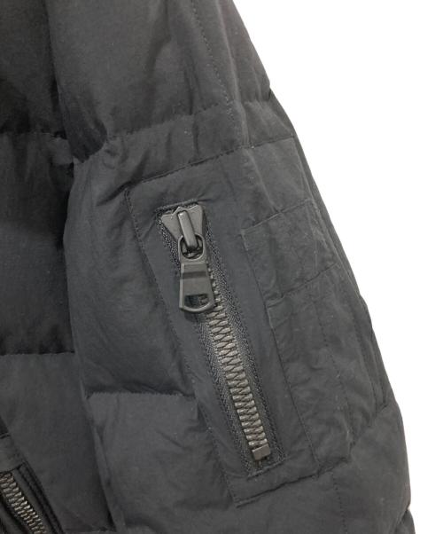 nano・universe（ナノ・ユニバース）nano・universe (ナノ・ユニバース) ダウンジャケット ブラック サイズ:Mの古着・服飾アイテム