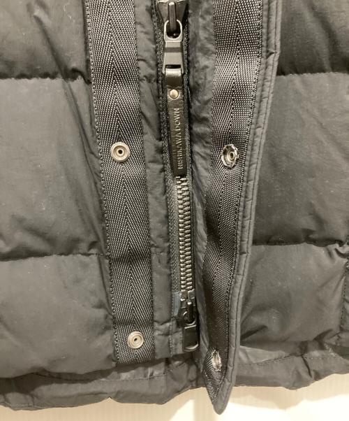 nano・universe（ナノ・ユニバース）nano・universe (ナノ・ユニバース) ダウンジャケット ブラック サイズ:Mの古着・服飾アイテム