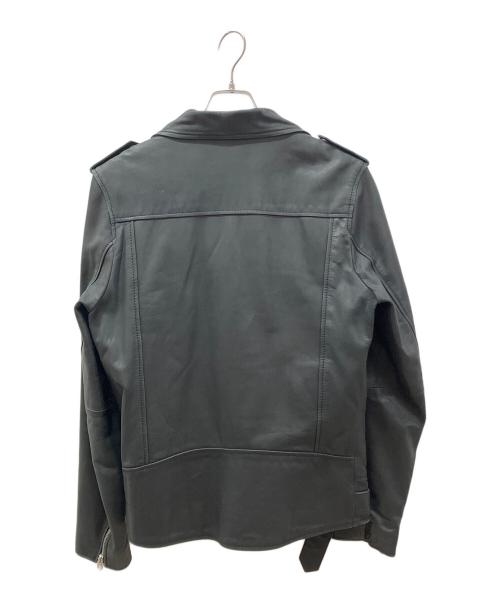 Denham（デンハム）Denham (デンハム) レザーライダースジャケット ブラック サイズ:Sの古着・服飾アイテム