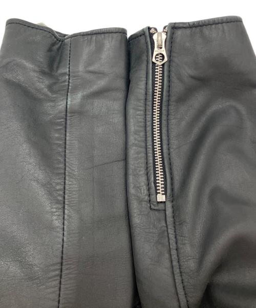 Denham（デンハム）Denham (デンハム) レザーライダースジャケット ブラック サイズ:Sの古着・服飾アイテム