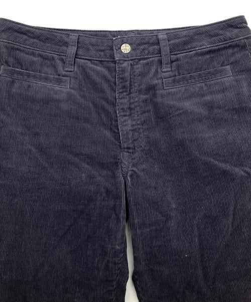 45R（フォーティファイブ・アール）45R (フォーティファイブ・アール) コーデュロイパンツ R刺繍　日本製 パープル サイズ:3の古着・服飾アイテム