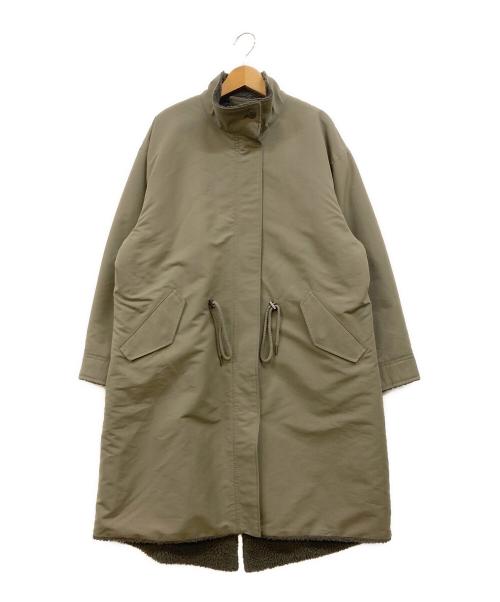 BEAUTY&YOUTH（ビューティーアンドユース）BEAUTY&YOUTH (ビューティーアンドユース) フィッシュテールリバーシブルコート オリーブ サイズ:Mの古着・服飾アイテム
