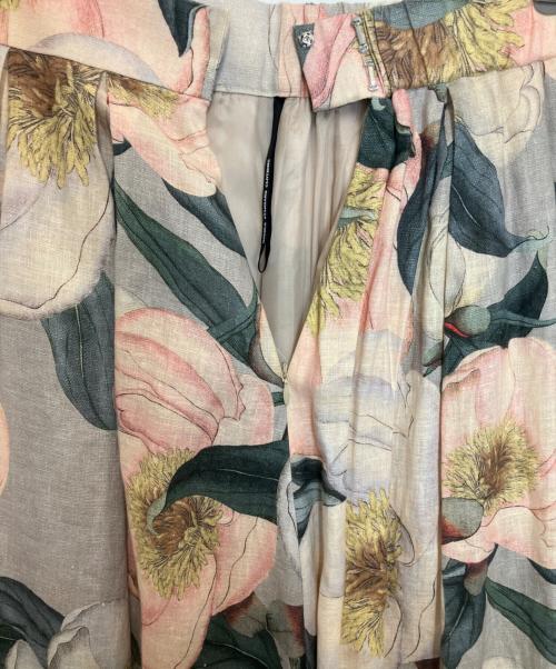 Sov.（ソブ）Sov. (ソブ) フラワープリントスカート ピンク サイズ:38の古着・服飾アイテム