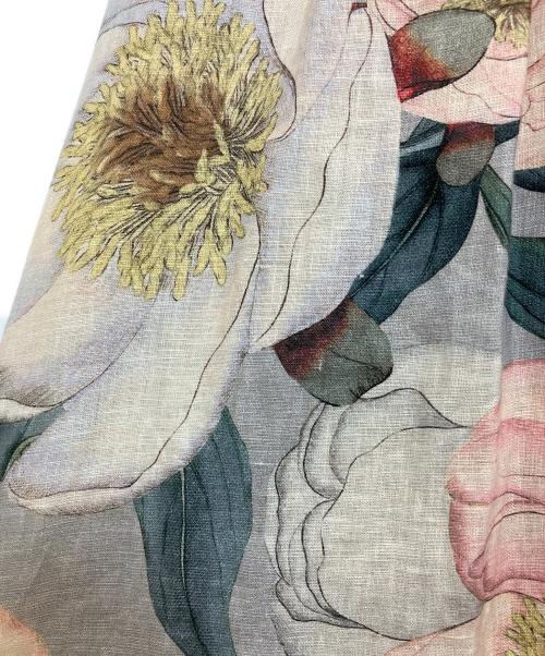 Sov.（ソブ）Sov. (ソブ) フラワープリントスカート ピンク サイズ:38の古着・服飾アイテム