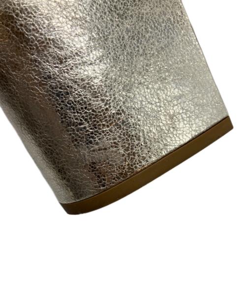 DRIES VAN NOTEN（ドリスヴァンノッテン）DRIES VAN NOTEN (ドリスヴァンノッテン) パンプス ゴールド サイズ:38の古着・服飾アイテム