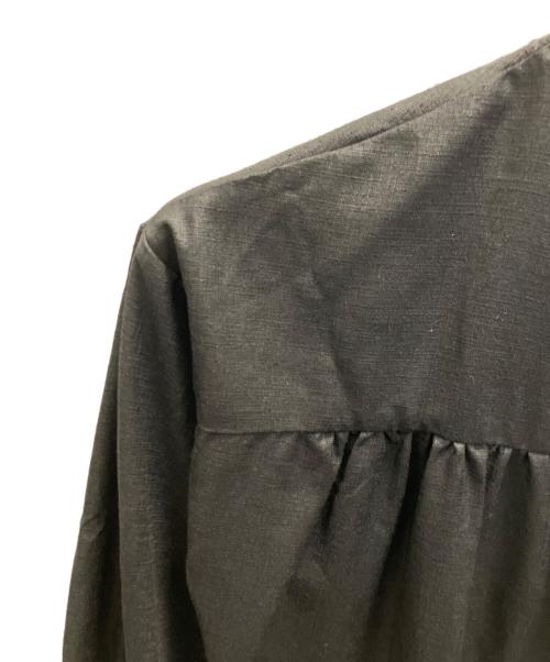 N.YHAVN（ニューハウン）N.YHAVN (ニューハウン) Big Sleeve Open Dress ブラック サイズ:SIZE Freeの古着・服飾アイテム