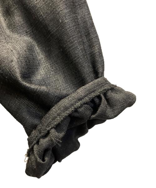 N.YHAVN（ニューハウン）N.YHAVN (ニューハウン) Big Sleeve Open Dress ブラック サイズ:SIZE Freeの古着・服飾アイテム