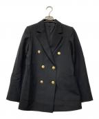 ANAYIアナイ）の古着「ウールツイルダブル ジャケット」｜ブラック