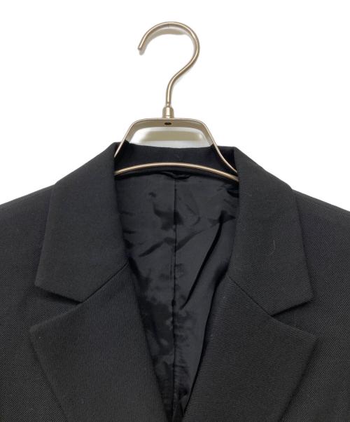 ANAYI（アナイ）ANAYI (アナイ) ウールツイルダブル ジャケット ブラック サイズ:36の古着・服飾アイテム