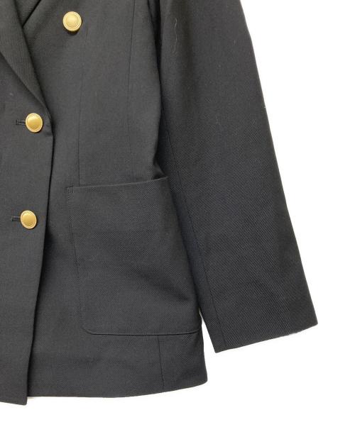 ANAYI（アナイ）ANAYI (アナイ) ウールツイルダブル ジャケット ブラック サイズ:36の古着・服飾アイテム