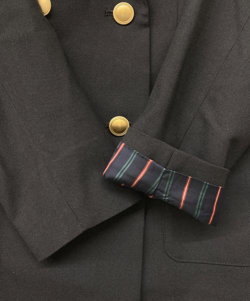 ANAYI（アナイ）ANAYI (アナイ) ウールツイルダブル ジャケット ブラック サイズ:36の古着・服飾アイテム