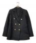 ANAYI（アナイ）の古着「ウールツイルダブル ジャケット」｜ブラック