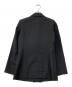 ANAYI (アナイ) ウールツイルダブル ジャケット ブラック サイズ:36：11000円