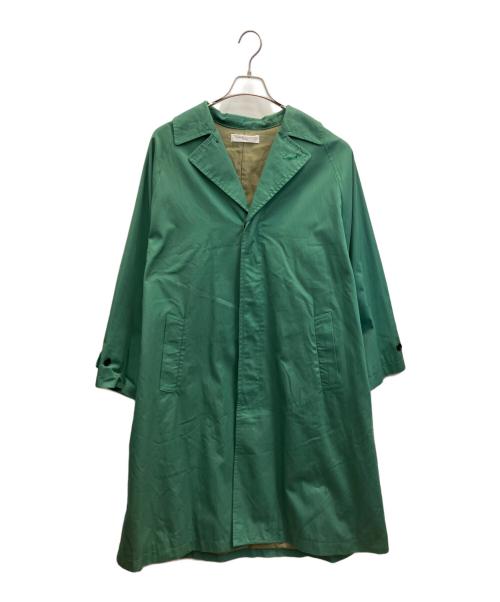 SETTO（セット）SETTO (セット) ステンカラーコート グリーン サイズ:SIZE Lの古着・服飾アイテム