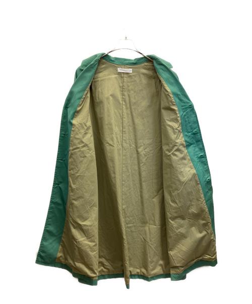 SETTO（セット）SETTO (セット) ステンカラーコート グリーン サイズ:SIZE Lの古着・服飾アイテム