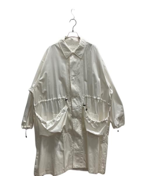 NEWORDER（ニューオーダー）NEWORDER (ニューオーダー) ミリタリーコート ホワイト サイズ:2の古着・服飾アイテム