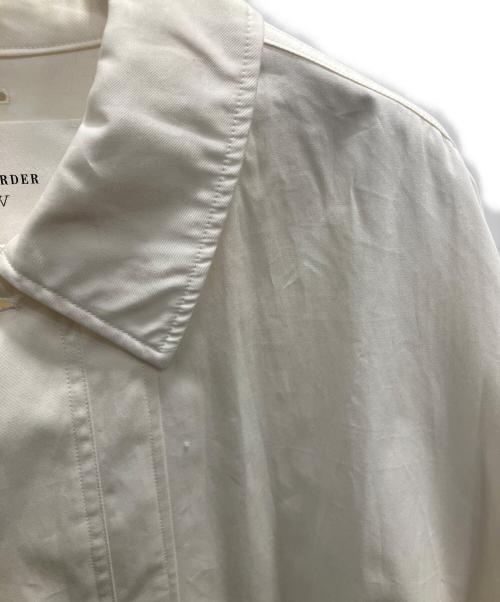 NEWORDER（ニューオーダー）NEWORDER (ニューオーダー) ミリタリーコート ホワイト サイズ:2の古着・服飾アイテム