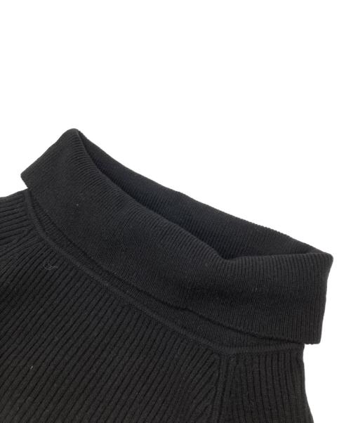 MICHAEL MICHAEL KORS（マイケル マイケルコース）MICHAEL MICHAEL KORS (マイケル マイケルコース) オフショルダーニット ブラック サイズ:XXSの古着・服飾アイテム