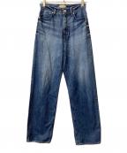 YANUKヤヌーク）の古着「ボーイズストレート LEA」｜インディゴ