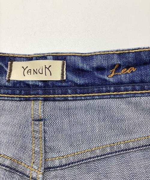 YANUK（ヤヌーク）YANUK (ヤヌーク) ボーイズストレート LEA インディゴ サイズ:25の古着・服飾アイテム