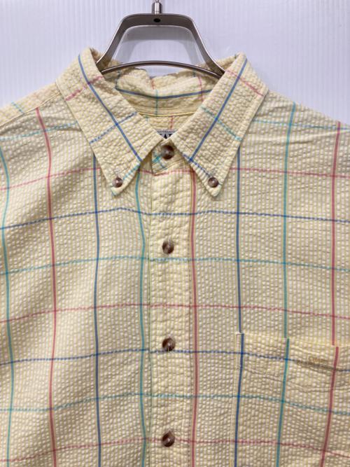 CHAPS RALPH LAUREN（チャップス ラルフローレン）CHAPS RALPH LAUREN (チャップス ラルフローレン) 半袖ボタンダウンシャツ イエロー サイズ:Mの古着・服飾アイテム