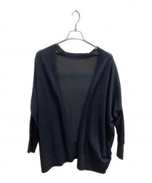 MUSE de Deuxieme Classe（ミューズ ドゥーズィエム クラス）の古着「shake code ショートカーディガン」｜ネイビー