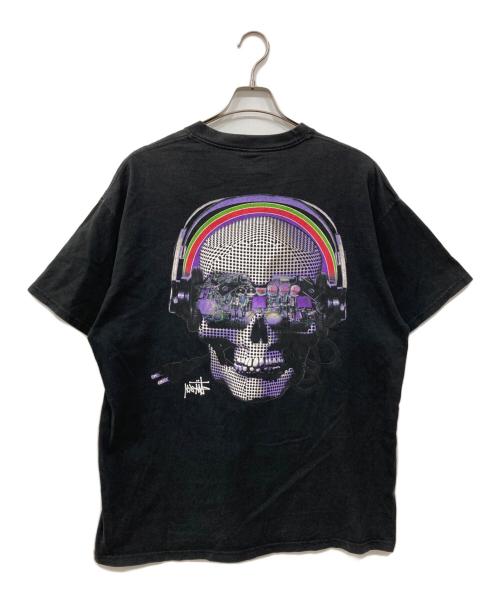 stussy（ステューシー）stussy (ステューシー) プリントTシャツ ブラック サイズ:XLの古着・服飾アイテム
