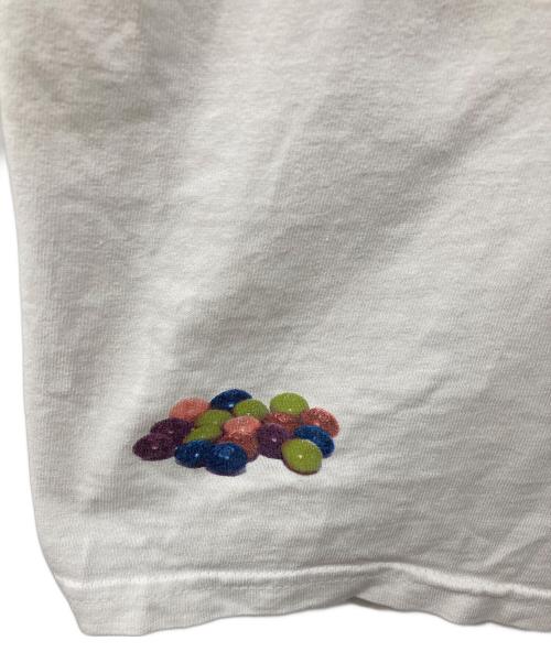 stussy（ステューシー）stussy (ステューシー) プリントTシャツ ホワイト サイズ:XLの古着・服飾アイテム