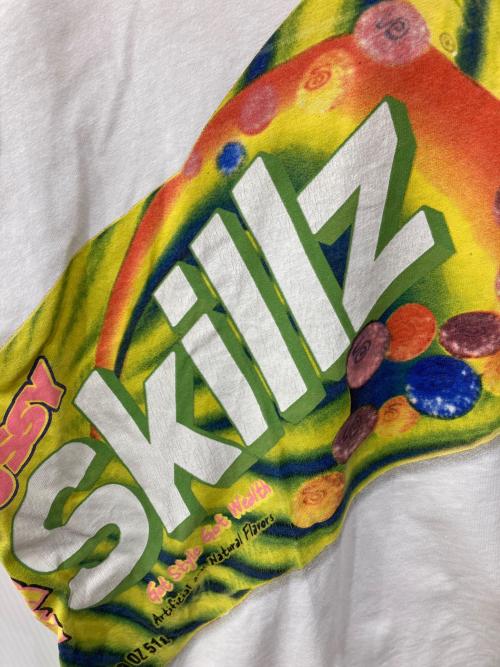 stussy（ステューシー）stussy (ステューシー) プリントTシャツ ホワイト サイズ:XLの古着・服飾アイテム