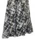 Noble (ノーブル) チェックプリントギャザースカート ブラック サイズ:SIZEFREE：6000円