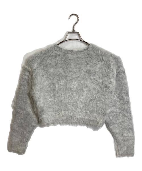 NAVE（ネイブ）NAVE (ネイブ) モヘアシャギーニットトップス グレー サイズ:1 未使用品の古着・服飾アイテム