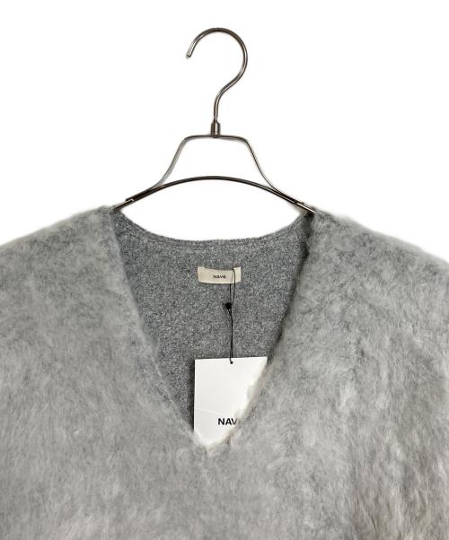 NAVE（ネイブ）NAVE (ネイブ) モヘアシャギーニットトップス グレー サイズ:1 未使用品の古着・服飾アイテム