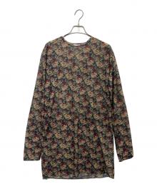 FUMIE=TANAKA×RAY BEAMS（フミエタナカ×レイ ビームス）の古着「別注プリント チュニック トップス」｜ブラック